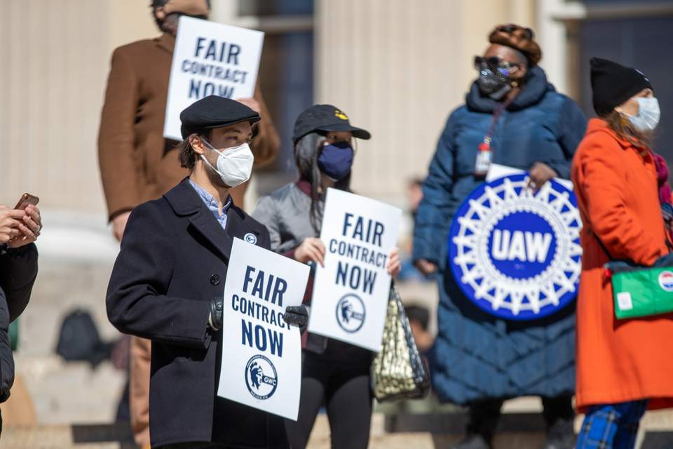 Student-worker union elections result in new name and bargaining committee