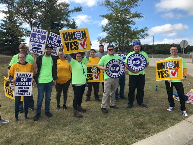 UAW fight organizes Stellantis supplier in Marysville, adds 350 members immediately