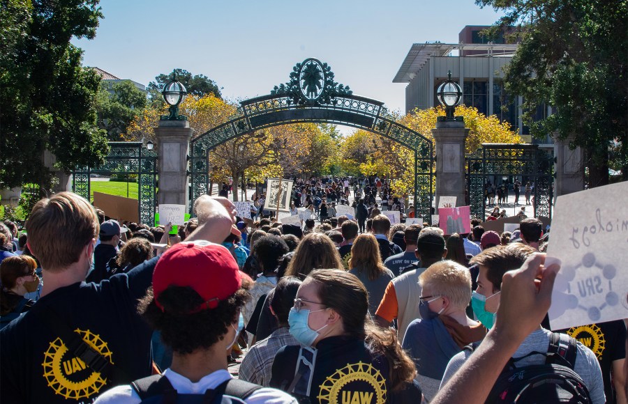 UC recognizes Student Researchers United union of 17K workers
